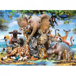 1000pz. - Sonrisas Africanas