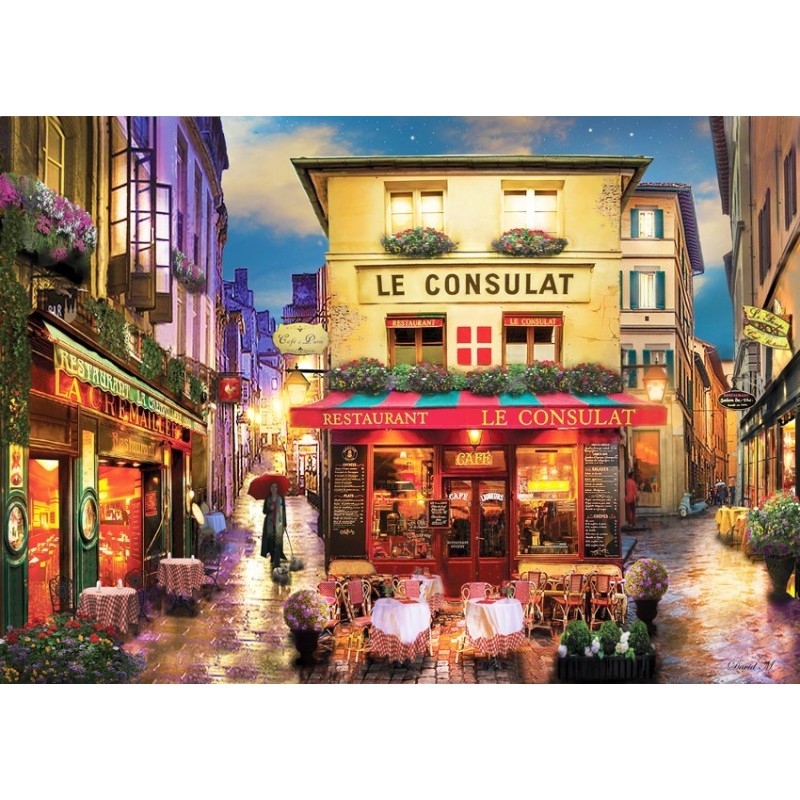 Rompecabezas Puzzle de 1500 Piezas Anatolian Restaurant en París Rompecabezas Puzzle de 1500 Piezas Anatolian Restaurant en París